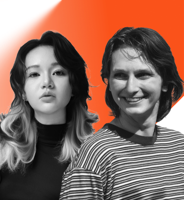 Sebastian Wang and Laura Elek