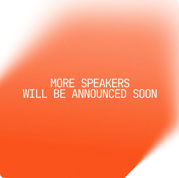 More speakers will be announced soon