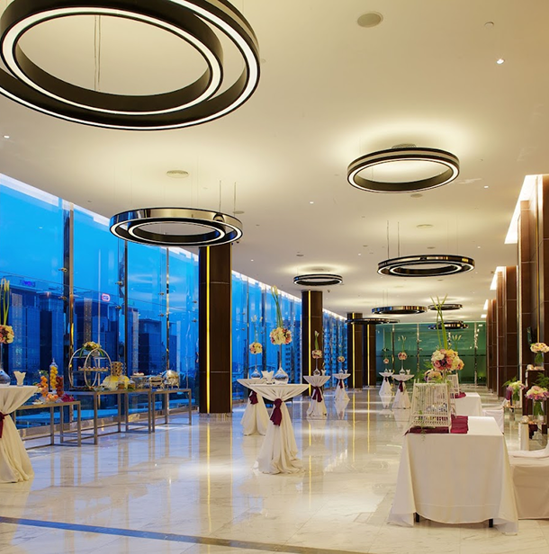 Reception space at Connexion Conference & Event Centre