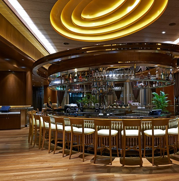 Dining and bar space at Connexion Conference & Event Centre